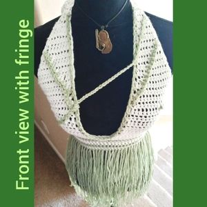 Cover up top/bikini bottom